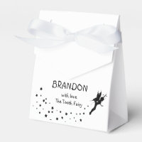 Kids Personalised Stars Tooth Fairy Treat Box