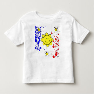 Kids Philippine flag shirt