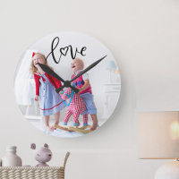Kids Photo with Love Text Overlay