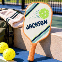 Kids Pickleball Custom Name Number & Nickname