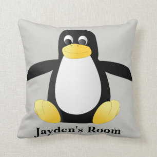 Kid's Pillow Cute Baby Penguin