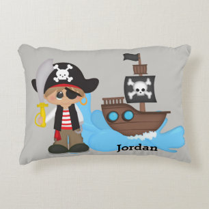 Kid's Pillow Cute Pirate Boy