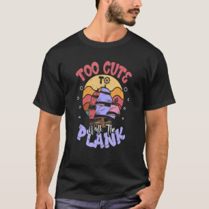 Kids Pirate Party For Girls Too Cute To Walk The P T-Shirt