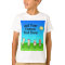 Kids Playing Outdoors on a Sunny Day T-Shirt
