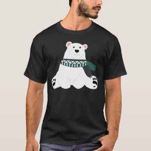 Kids Polar Bear For Boys Or Girls Cute Polar Bear T-Shirt