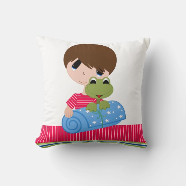 .Kids-Polyester Throw Pillow 16" x 16" (Front)