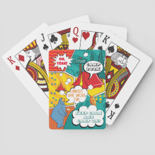 Kid's Pop Art Summer Camp Playing Cards