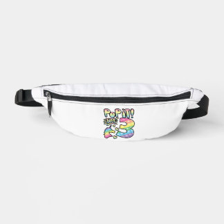 Kids Pop It 3rd Birthday Girls 3 Years Old Fidget Bum Bags