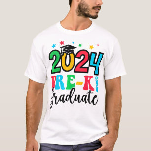 Kids Pre-K Graduate 2024 Preschool Graduation Clas T-Shirt