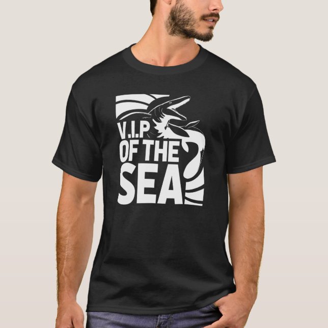 Kids Prehistoric Mosasaurus 7 T-Shirt (Front)