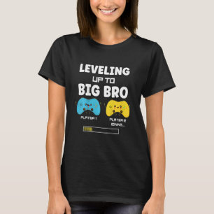Kids Promoted To Big Bro 2023 Levelling Up To Big  T-Shirt