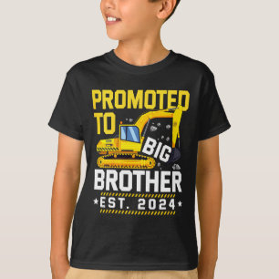 Kids Promoted to Big Bro 2024 Levelled up to Big B T-Shirt