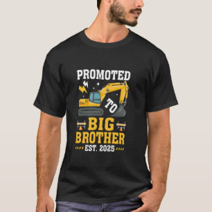 Kids Promoted To Big Bro 2025 Levelled Up To Big B T-Shirt