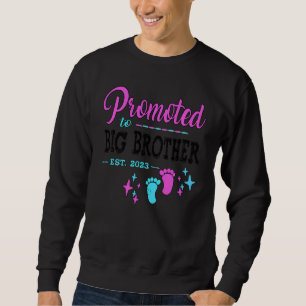 Kids Promoted To Big Brother 2023 Baby Announcemen Sweatshirt