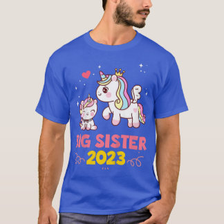 Kids Promoted To Big Sister Est 2023 Going to be B T-Shirt