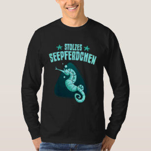 Kids Proud Seahorse Early Swimmer Badge T-Shirt