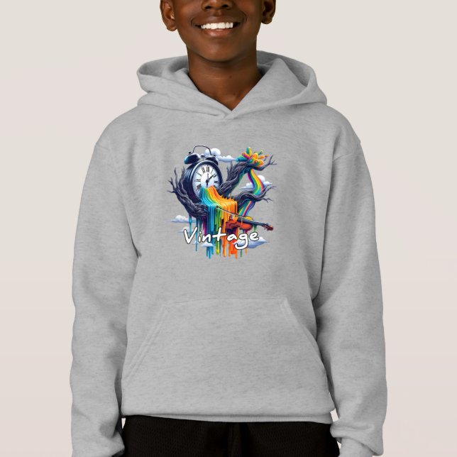 Kids' Pullover Hoodie (Front)