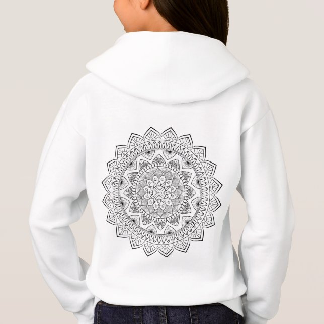 Kids Pullover Hoodie (Back)