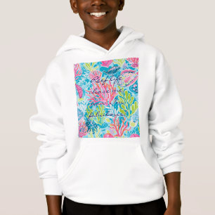 Kids pullover hoodie in stylish graphic