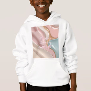 Kids pullover hoodie in stylish graphic