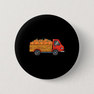 Kids Pumpkin Truck Lazy Halloween Costume Boys Gir 6 Cm Round Badge