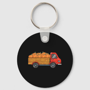 Kids Pumpkin Truck Lazy Halloween Costume Boys Gir Key Ring
