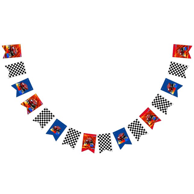 Kids Race Car Party Bunting (All)
