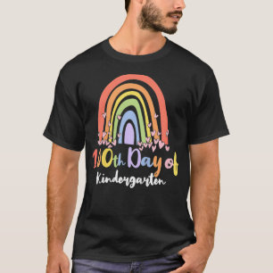 Kids Rainbow 100th Day Of Kindergarten Kids 100 Da T-Shirt