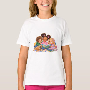 Kids Reading Together Storytime T-Shirt