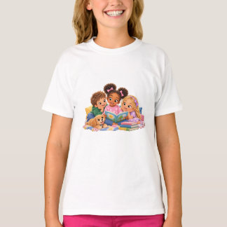 Kids Reading Together Storytime T-Shirt