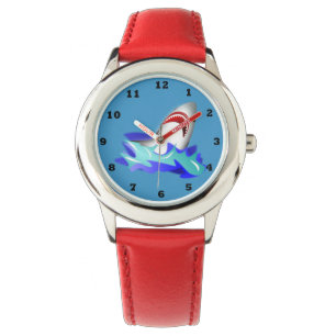 Kids Red Shark Watch