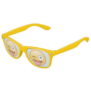 Kids Retro Party Emoji Shades