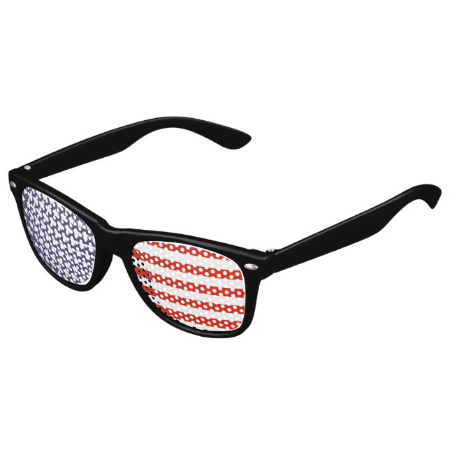 Kids Retro Party Shades (Angled)