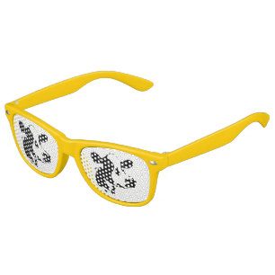 Kids Retro Party Shades Cow Sunglasses