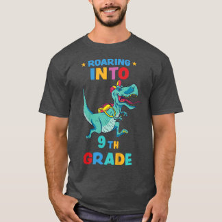 Kids Roaring Into 9th Grade T T  T-Shirt