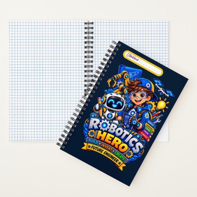 Kids Robotics Notebook | Future Engineer (Inside)