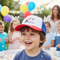 Kids Rocket Trucker Hat – Blast Off Space Fun