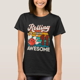 Kids Rolling Into 11 Years 11th Bowling Birthday P T-Shirt