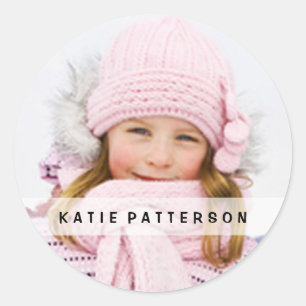 Kids Round Closure Sticker