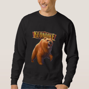 Kids Rowdy Grizzly Bear Sweatshirt