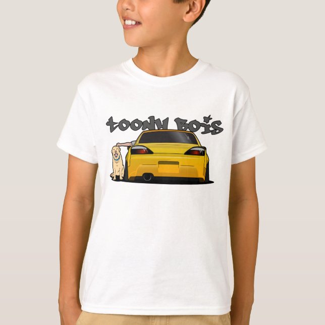 Kid's S15 + doggo T-Shirt (Front)