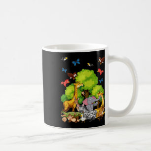 Kids Safari Animal Lovers  Coffee Mug