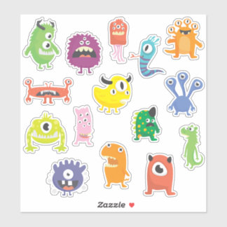 Kids Scary Not Scary Cute Monsters