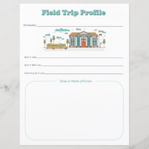 Kids School Field Trip Profile Download Print