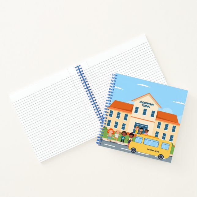 Kids School Sprial Notebook (Inside)