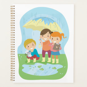 Kids Science Nature Study in Rain Planner