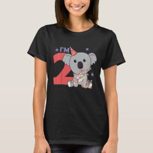 Kids Second Birthday Koala For Kids A Birthday Koa T-Shirt