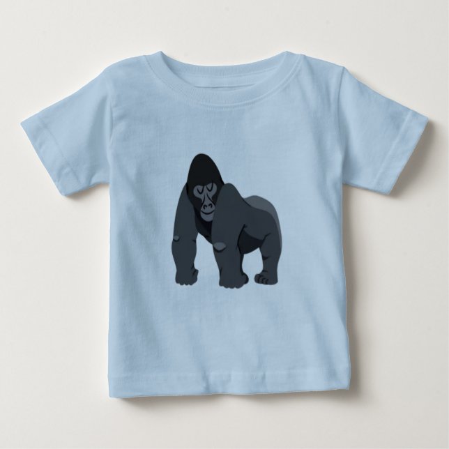 KIDS/SEGMENTS #GORILLA  BABY T-Shirt (Front)