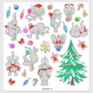 Kids Set   Elephants Trim-a-Tree Christmas