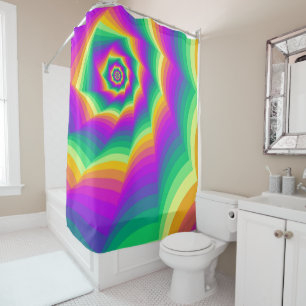 Kids Shower Curtain Colourful Colours
